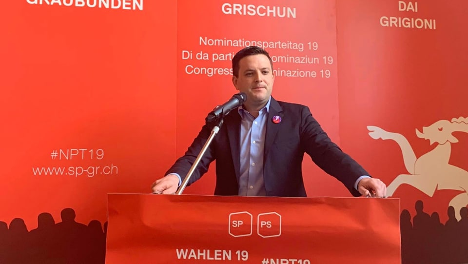 Gespräch mit dem Parteipräsidenten der SP GR, Philipp Wilhelm