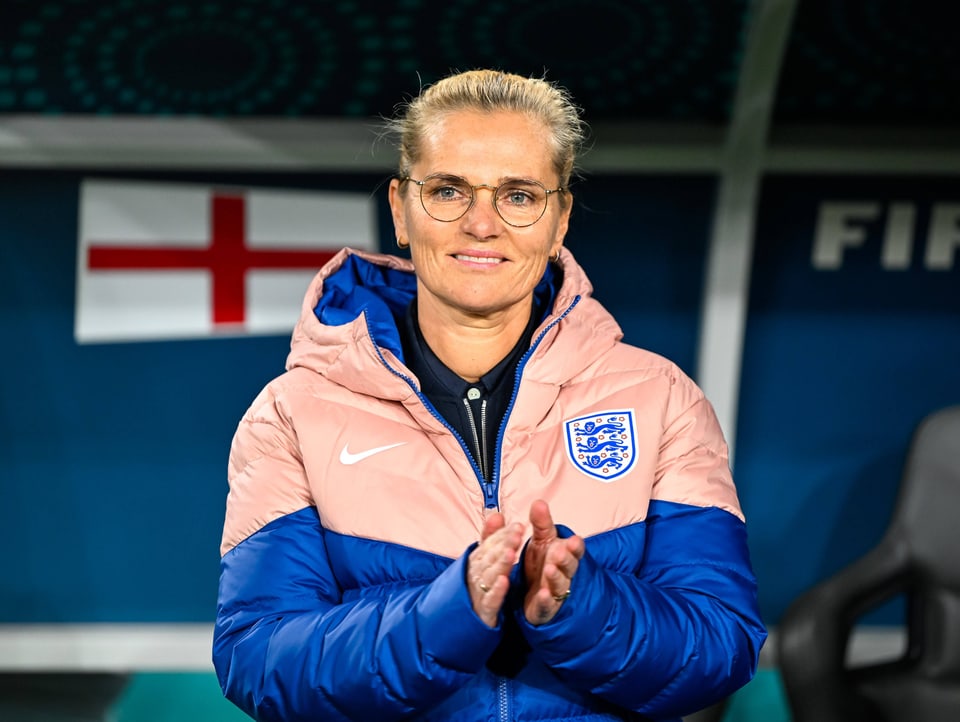 Englands Nationaltrainerin Sarina Wiegman.