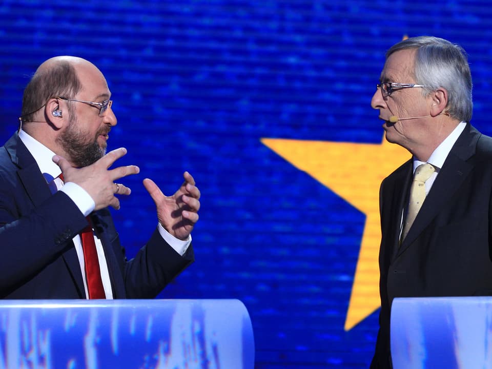Martin Schulz und Jean-Claude Juncker