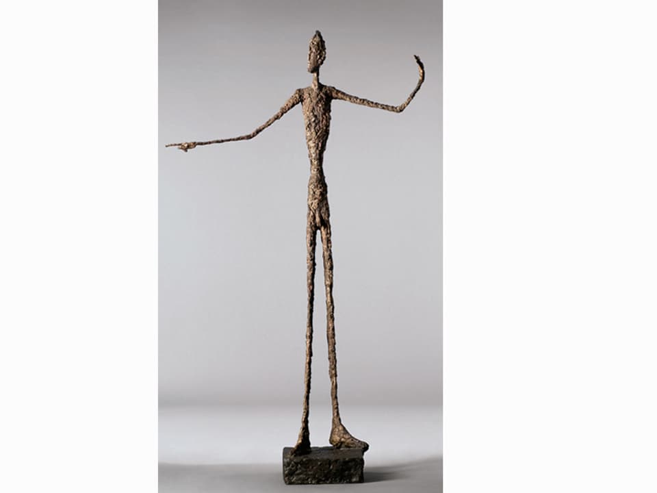 Alberto Giacomettis «zeigender Mann»