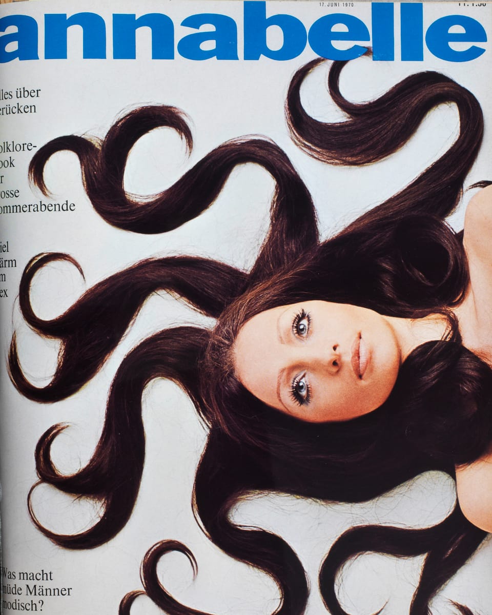 Kreative Haarpracht in den 70er-Jahren. 