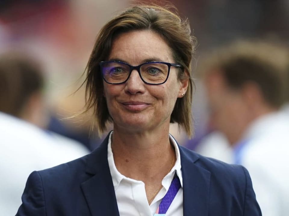 Frankreichs Trainerin Corinne Diacre.
