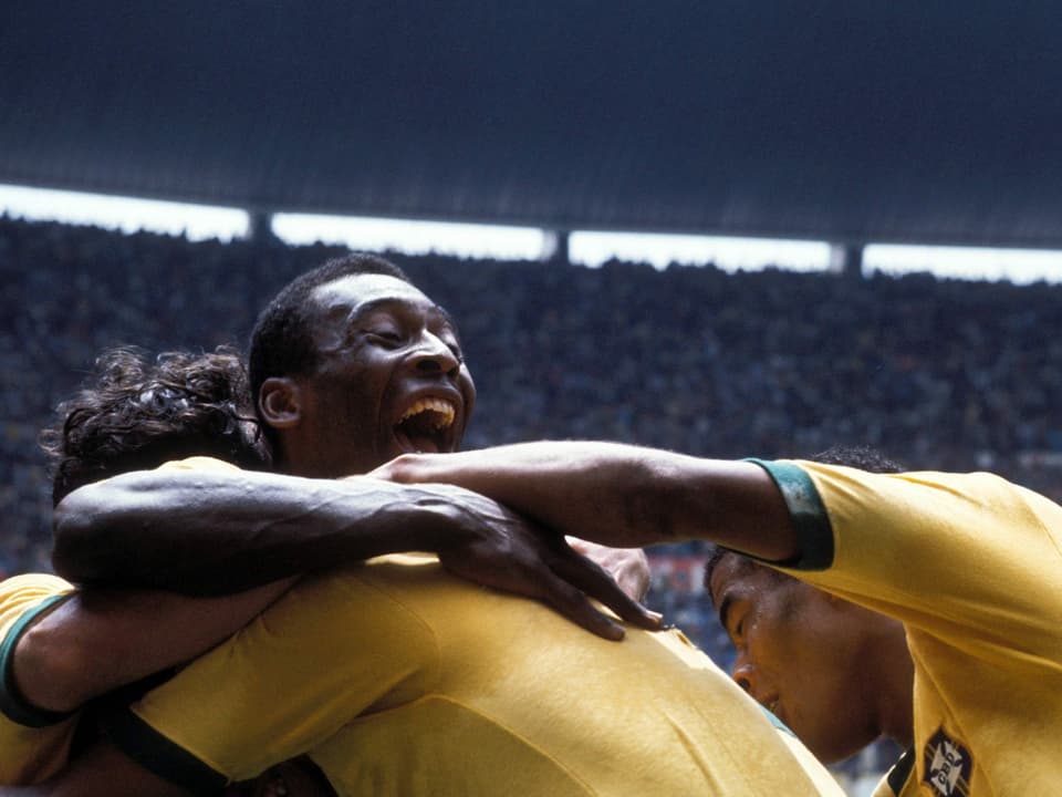 Pelé bei der WM 1970.