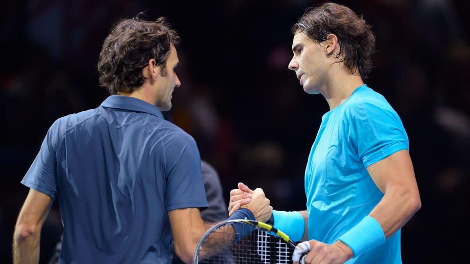 Roger Federer musste Rafael Nadal zum 22. Mal zum Sieg gratulieren. 