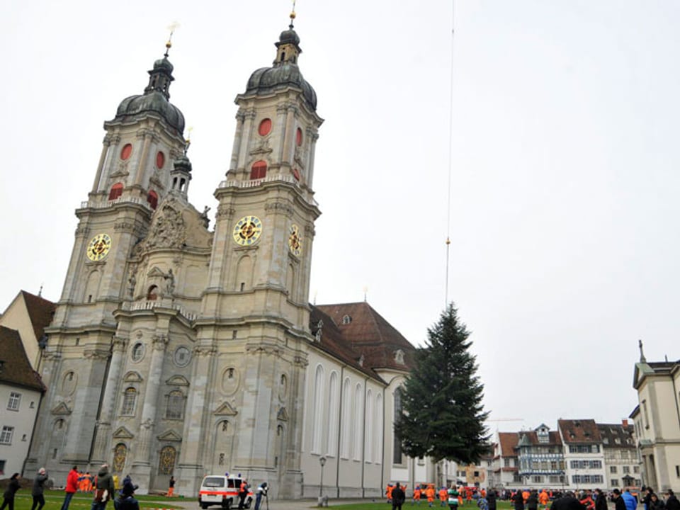 Klosterkirche in St. Gallen.