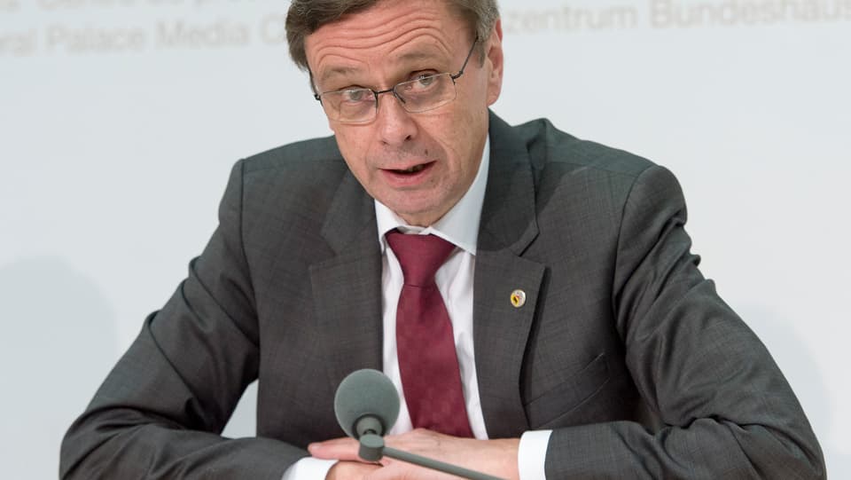 Portrait des Chefs der kantonalen Sicherheitsdirektoren, Hans-Jürg Käser.