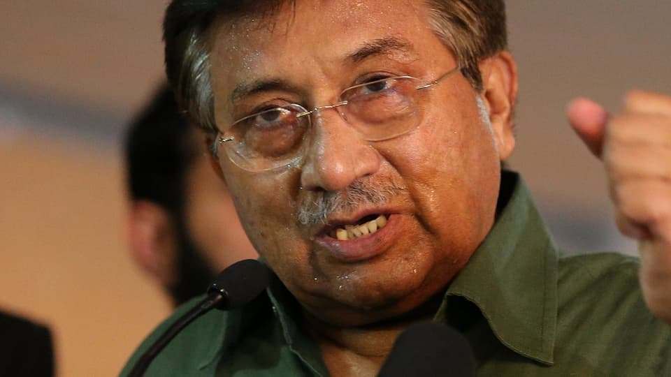 Pakistans früherer Machthaber Pervez Musharraf.