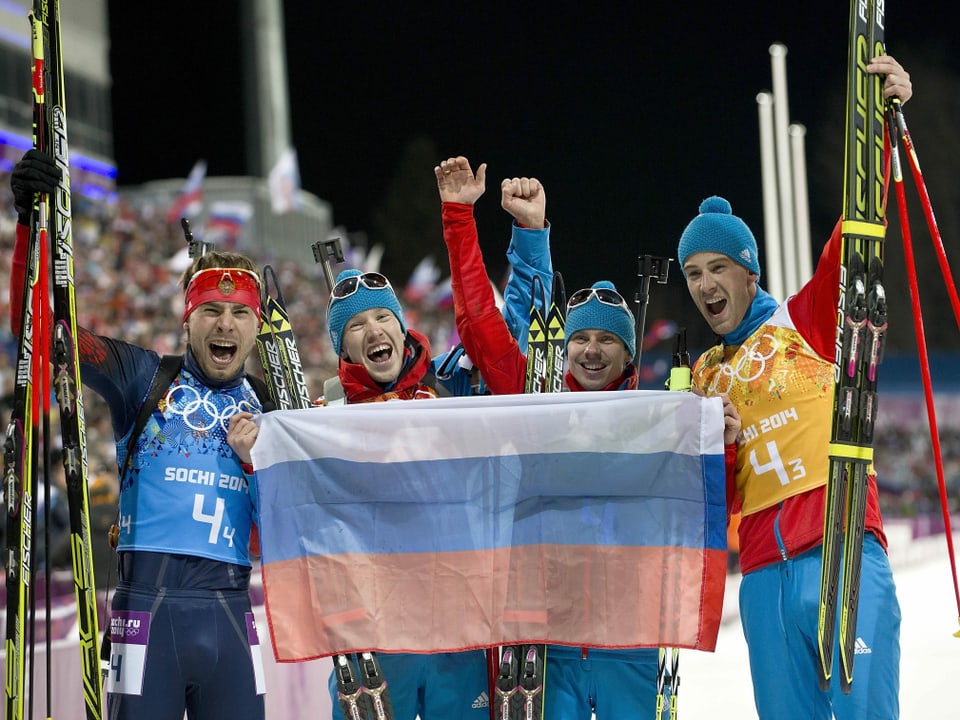Russische Biathlon-Staffel