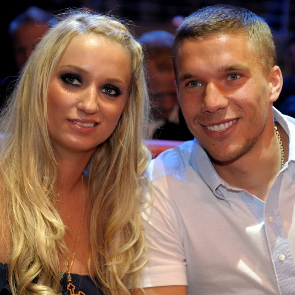 Monika und Lukas Podolski.