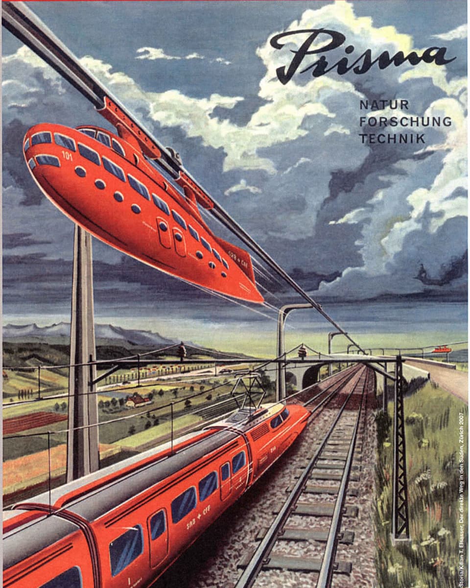 Titelbild der Zeitschrift «Prisma» aus dem Jahr 1947.