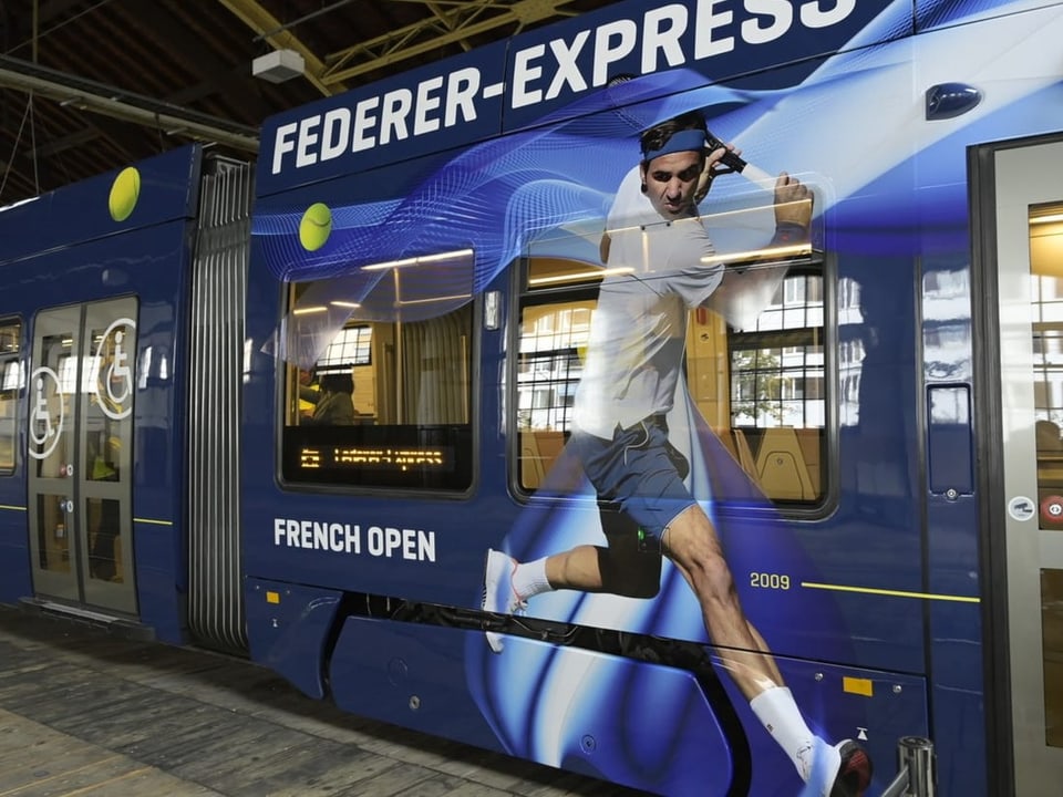 Roger Federer Tram