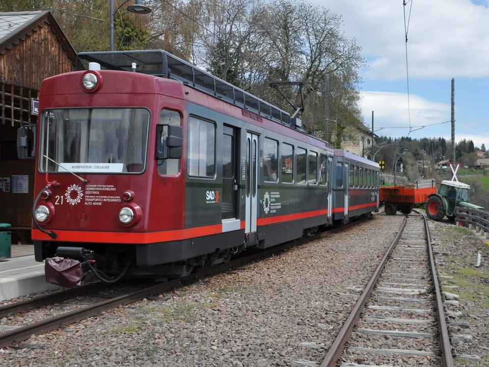 Rittnerbahn mit ehemaligen Zügen aus St. Gallen