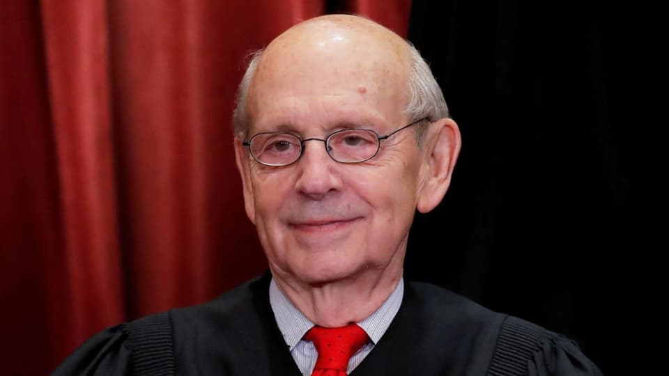 Stephen Breyer im Porträt.