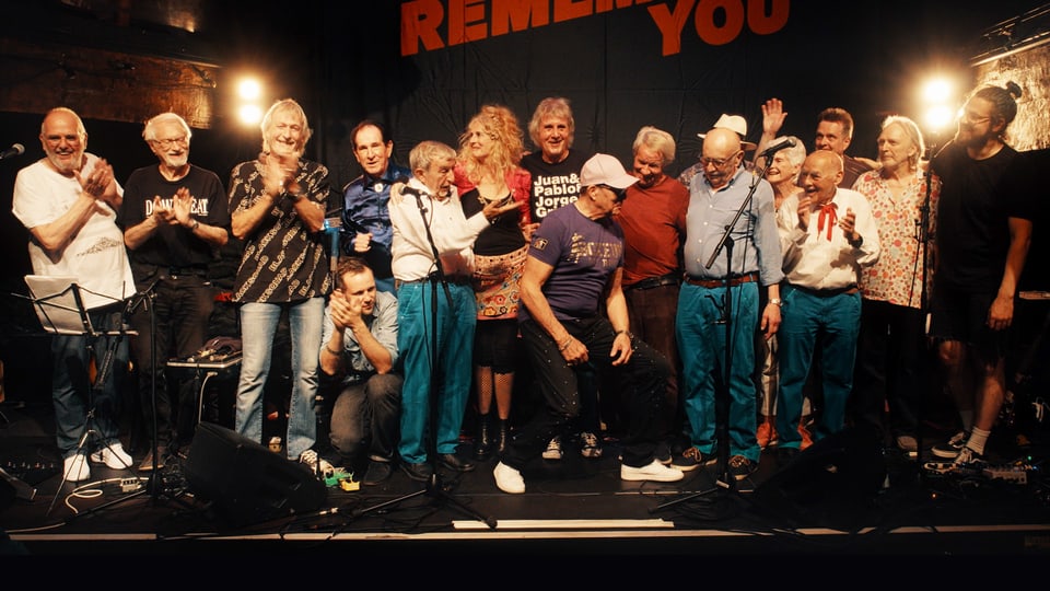 Group of people on a stage