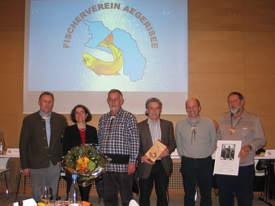 An der Generalversammlung des Fischereivereins Ägerisee. 