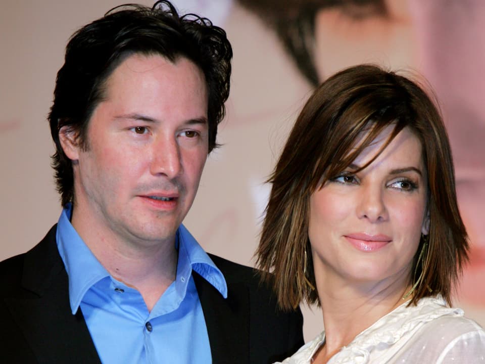 Mit «Speed»-Partnerin Sandra Bullock dreht Keanu Reeves im Jahr 2006 die Romanze «The Lake House».