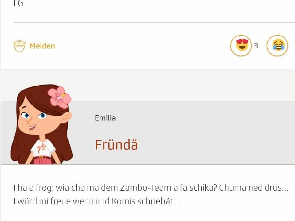 Kann ich dem SRF Kids Team eine Freundschafts-Anfrage schicken? Kann ich dem SRF Kids Team eine Freundschafts-Anfrage schicken?