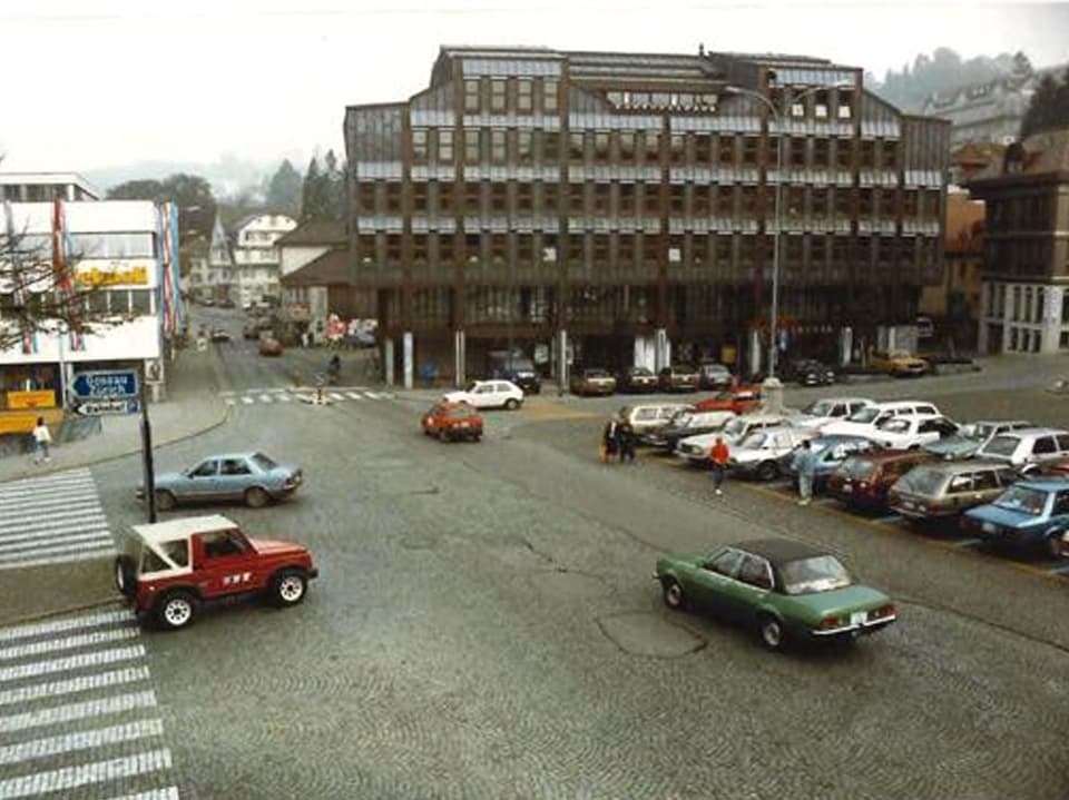 Das Herisauer Zentrum 1987.