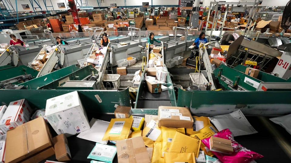 Internationaler Postverkehr durchlebt schwierige Zeiten