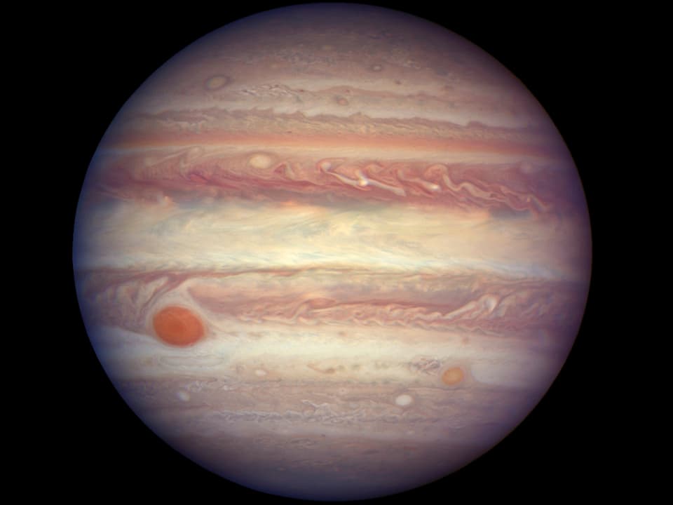 Nasa-Aufnahme vom Jupiter mit dem «roten Fleck».