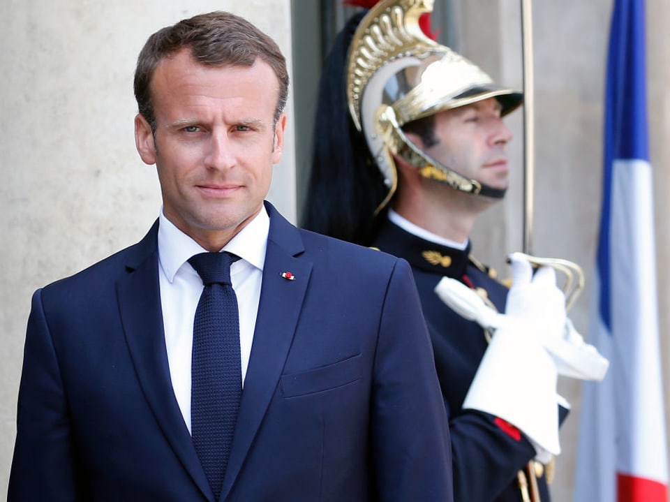 Frankreichts Staatspräsident Emmanuel Macron