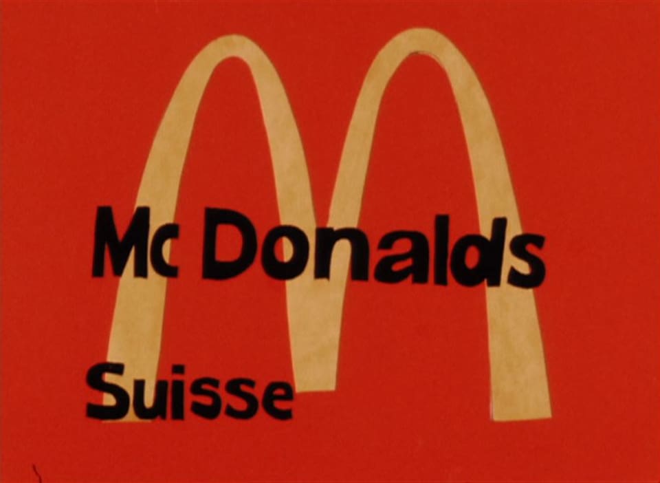 Logo McDonald's Suisse.