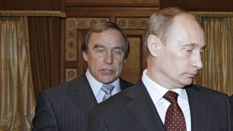 Sergei Roldugin und Putin