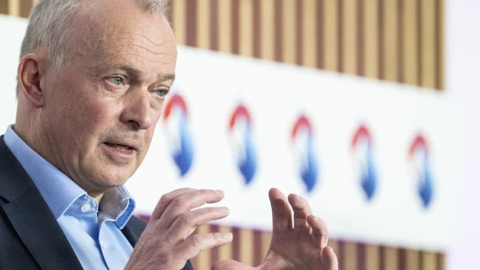 Schaeppi am Gestikulieren