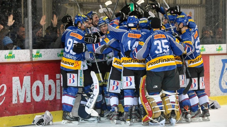 Anders als Biel hatte Zug nach dem Spiel nichts zu jubeln.