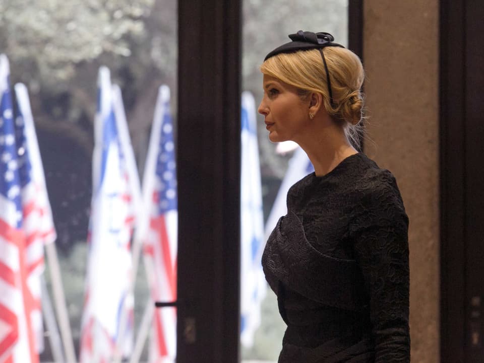 Ivanka Trump, Tochter des US-Präsident, in der Residenz von Israels Präsident Rivlin.