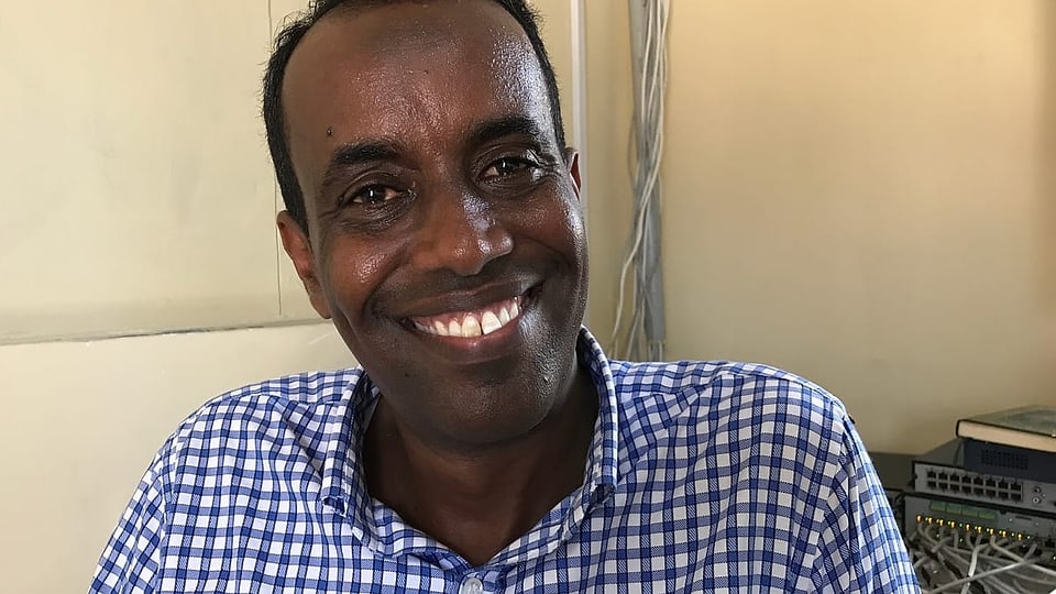 Schuldirektor Abdinasir Ali Mohamed