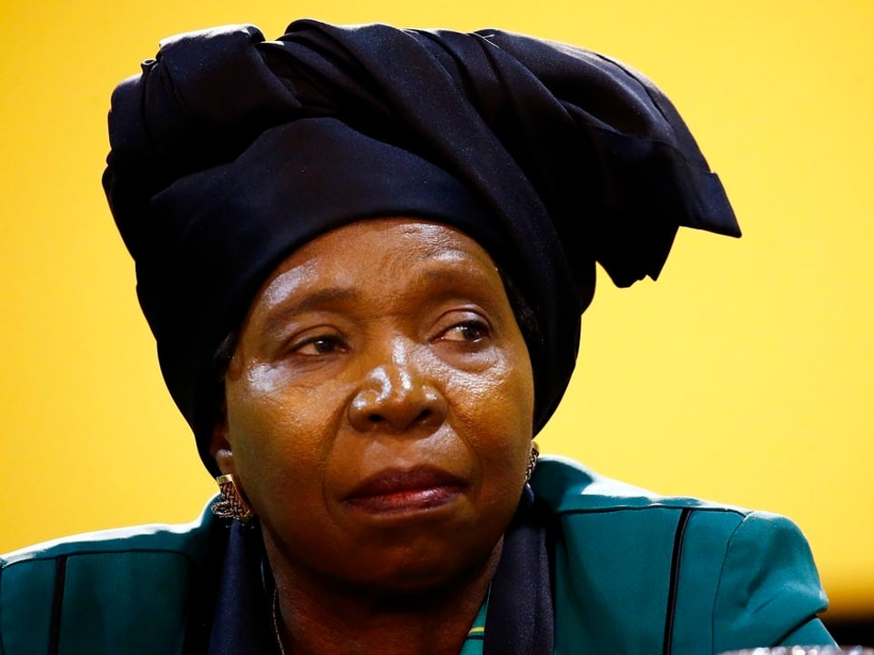 Nkosazana Dlamini-Zuma. 