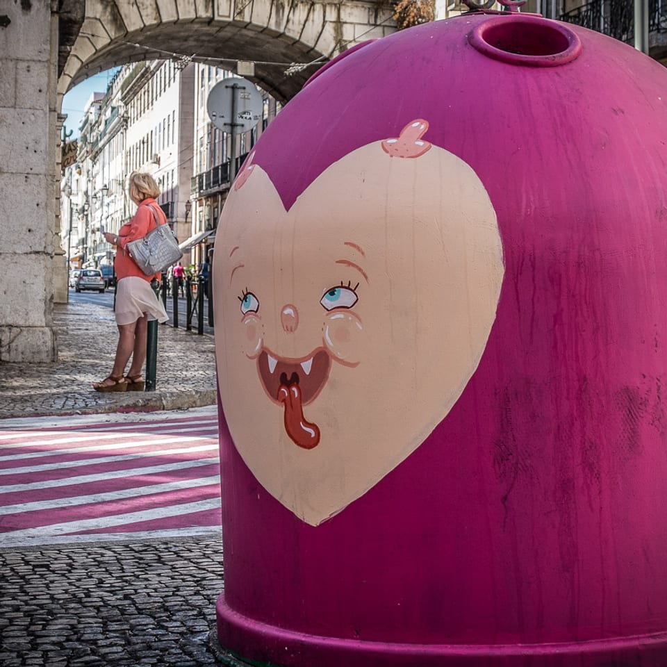 Die Stadt Lissabon fördert die Kunst im öffentlichen Raum.