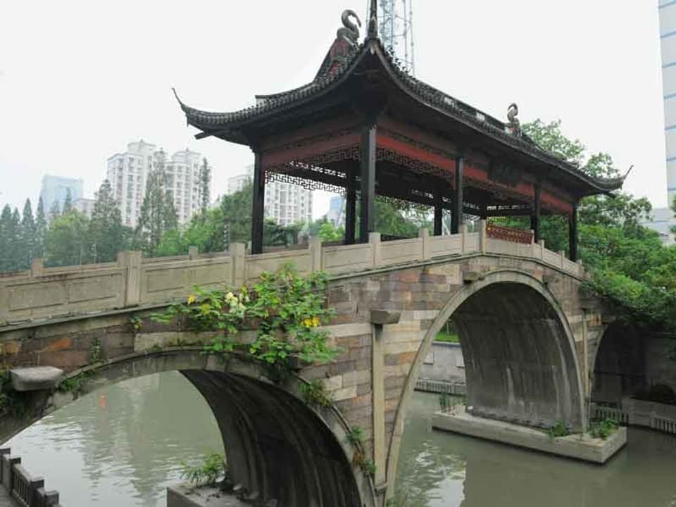 Brücke in China.