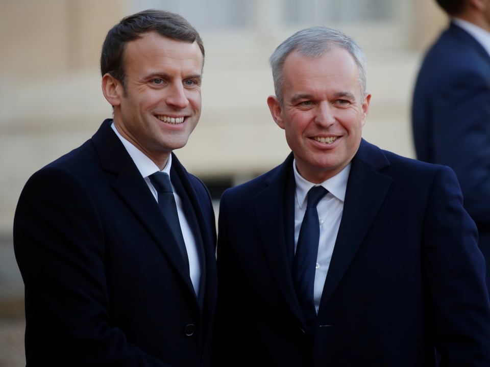 Macron und de Rugy