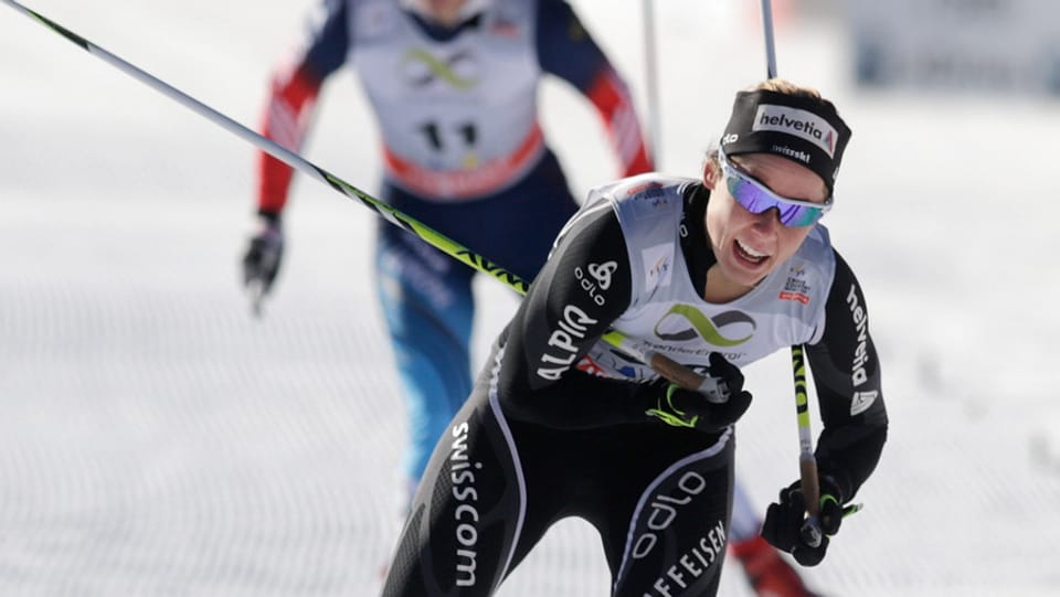 Laurien Van der Graaff schaffte einen Tag nach dem Einzelsprint auch im Team die Quali für Sotschi.