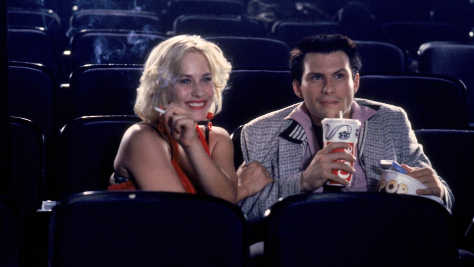Patricia Arquette und Christian Slater in «True Romance».