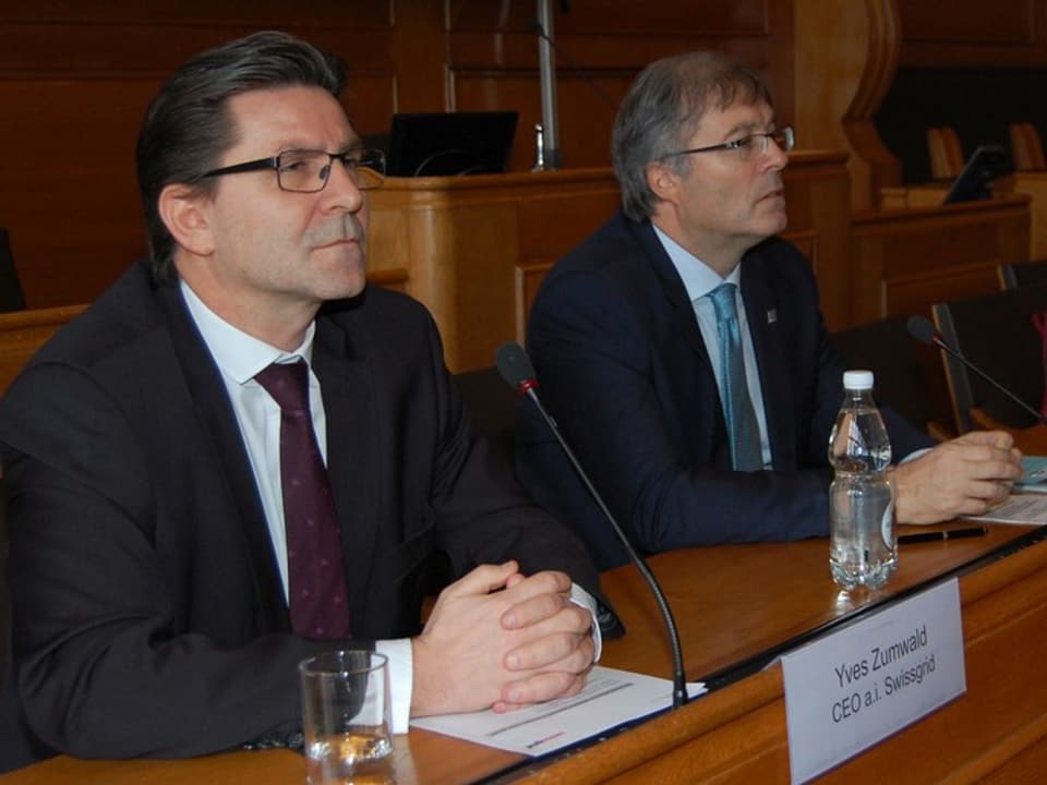 Yves Zumwald und Jean-Michel Cina.
