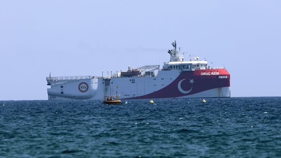 Das türkische Forschungsschiff «Oruc Reis».