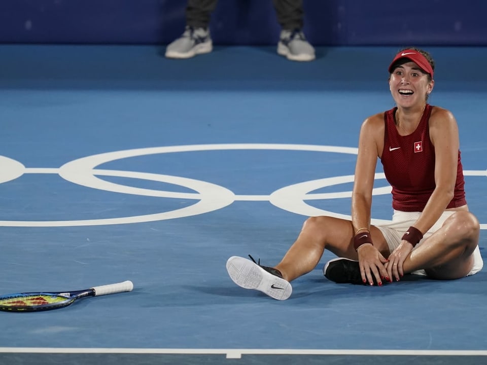 31. Juli: Belinda Bencic, Gold, Tennis, Einzel Bencic