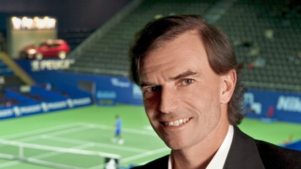 Heinz Günthardt kommentiert für SRF seit Jahren die Tennis-Übertragungen.