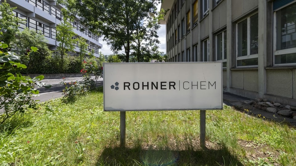Firmenschild Rohner AG