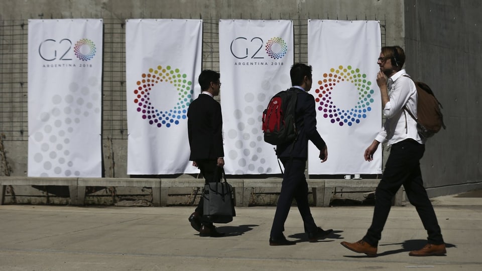 G20-Gipfel der Finanzminister in Buenos Aires.
