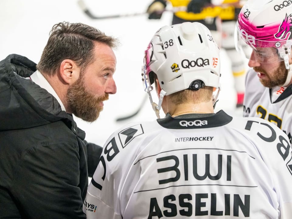 Ajoie-Trainer Julien Vauclair.