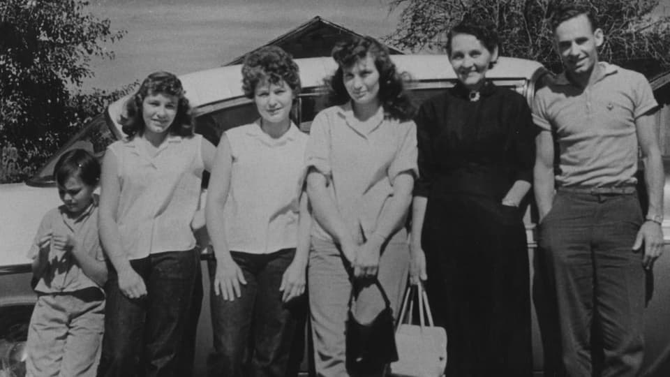 Loretta Lynn mit ihren Geschwistern und ihren Eltern.