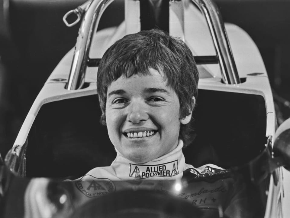 Bild aus alten Zeiten Lella Lombardi.