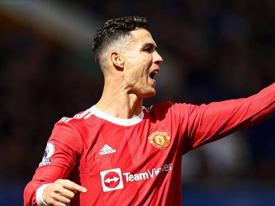 Liess seinem Frust freien Lauf Cristiano Ronaldo.