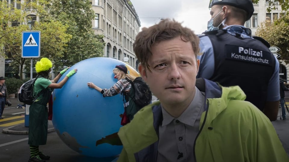 Lukas begleitet Extinction Rebellion