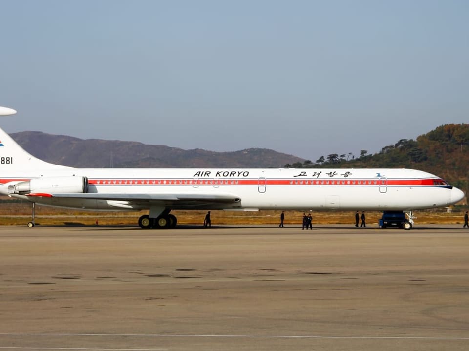 North Korean plane