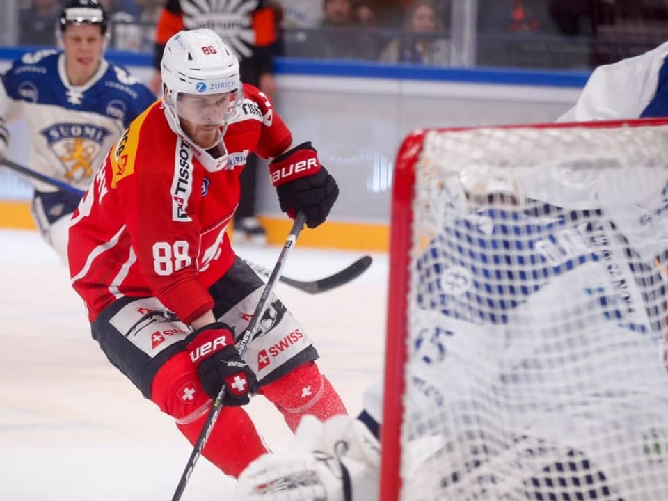 Auf Augenhöhe mit dem Olympiasieger? Schweiz Finnland